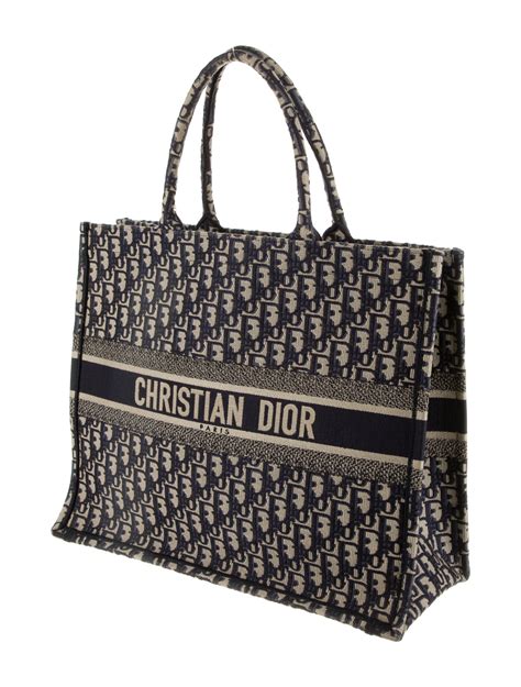 christian dior tote blue and white|original Christian Dior tote bag.